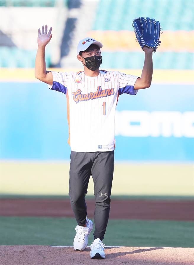 「柔道男神」杨勇纬。（陈怡诚摄）