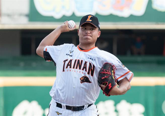 统一狮队投手胡智为。（统一狮提供）