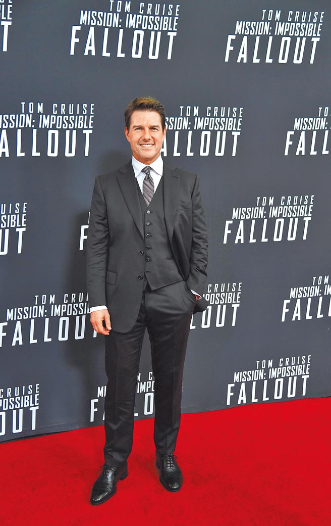 湯姆克魯斯（見圖）現身抖音的影片原來是合成之作，本人根本沒參與過。（摘自抖音、路透）