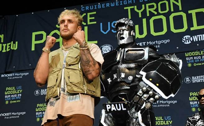 网红拳手杰克保罗取得职业拳击执照，连胜4场。（达志影像）