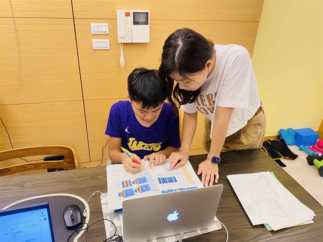 明天即将开学，旧生难收心，新生也出现焦虑、不安等状况，临床心理师建议家长，期间可多和孩子讨论与校园有关的事情，让他们对上学有所想像。（门诺医院提供／罗亦晽花莲传真）