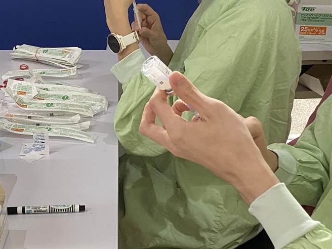 台中市新冠疫苗接种人数已逾125万人次。（冯惠宜摄）