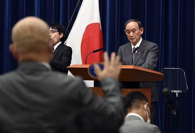 日本首相菅义伟。(图/美联社)