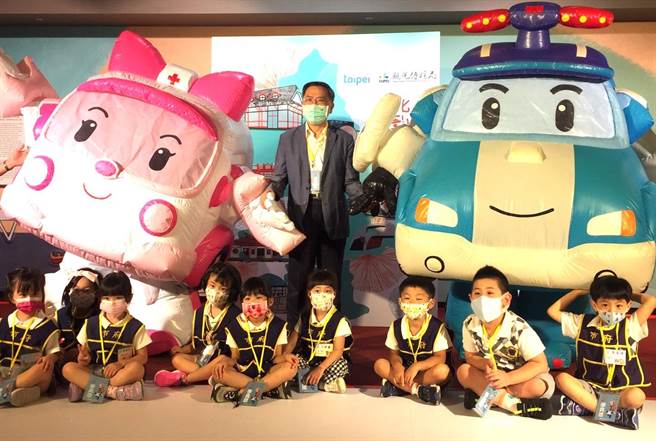 台北无围墙博物馆特展「波力玩台北」31日登场，邀请大家一起来探索你所未见的台北。（张立勋摄）