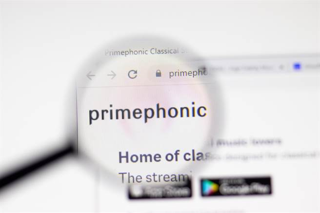 苹果公司宣布已收购古典音乐串流服务Primephonic。（达志影像／Shutterstock提供）