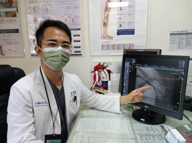 苗栗大千医院主任智钧提醒洗肾病人，如有手臂肿胀、洗肾时上臂疼痛等情形，一定要及时就医接受治疗。（大千医院提供／谢明俊苗栗传真）