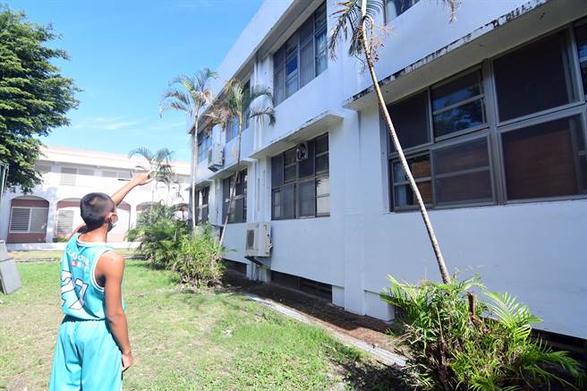 台东丰田国中体育班学生宿舍老旧空间不足，慈济基金会将捐建新宿舍。（庄哲权摄） 