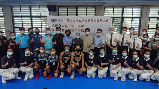 台东丰田国中体育班学生宿舍老旧空间不足，慈济基金会将捐建新宿舍。（庄哲权摄）