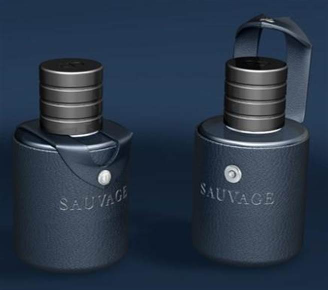 迪奥旷野之心淬炼香精专属皮套。（迪奥提供）