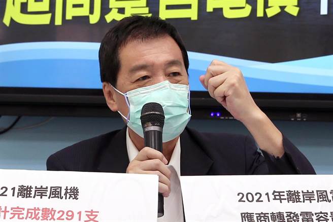 國民黨立院黨團總召費鴻泰日前指控經濟部圖利世紀鋼，離岸風電鋼材假國產賺價差。（資料照，黃世麒攝）