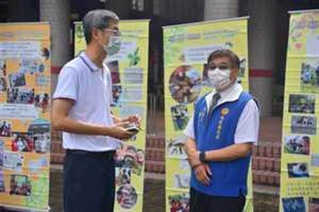 南投国姓乡长福实验小学1日举行揭牌典礼。（南投县政府提供／陈淑娥南投传真）