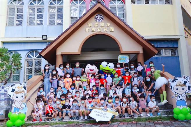 鎮南國小幼兒園今年有54名小朋友。（周麗蘭攝）