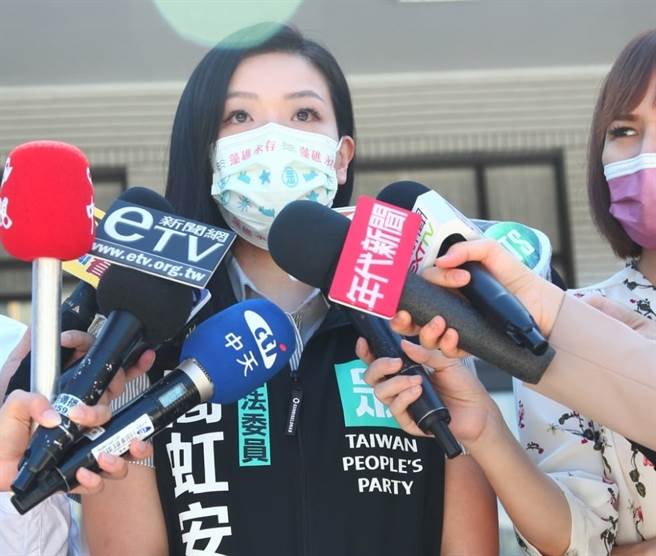 台湾民眾党立委 高虹安。(图/本报资料照)