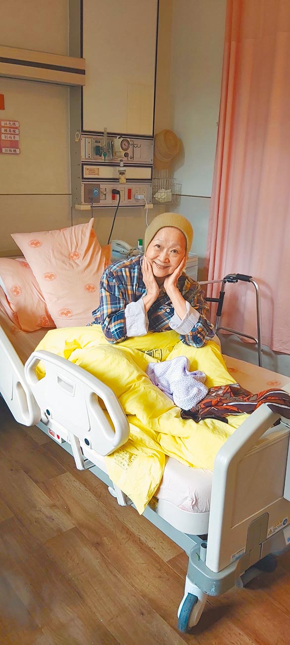 張琪日前在北榮住院，感受到人生的無常和生命的脆弱。（張琪提供）