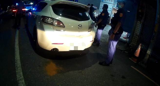 台东市汉阳北路2日凌晨发生持刀伤人案件。（台东县警局提供／蔡旻妤台东传真）