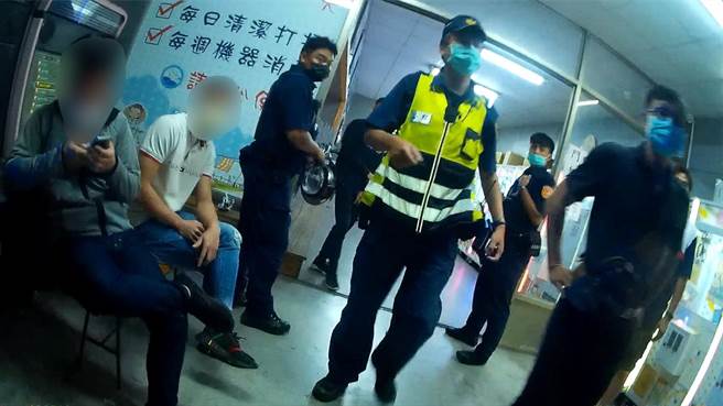 台东市汉阳北路2日凌晨发生持刀伤人案件。（台东县警局提供／蔡旻妤台东传真）