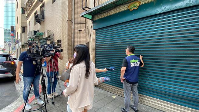 幽灵餐厅成功登录新北食安平台 张志豪质疑市府做半套。（张志豪提供）