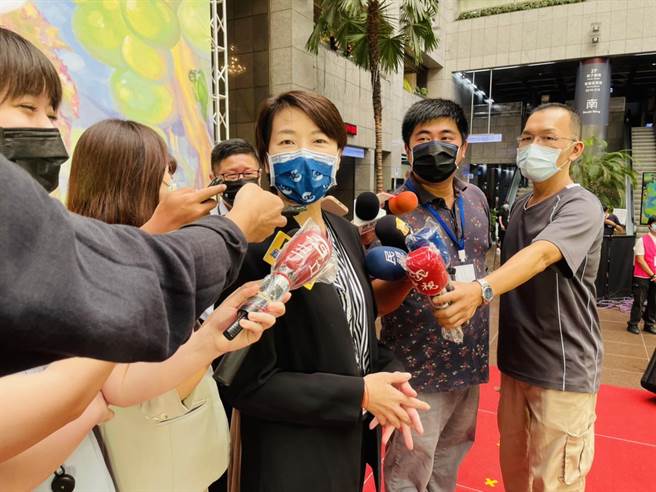 北市副市長黃珊珊。（張穎齊攝）