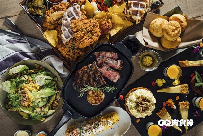 大胃王也有春天！《GQ肉食节》奉上盎司疯狂起跳的肉山肉海组合，还有一整桌澎湃酒家菜多到满出来！（图片GQ杂志提供）
