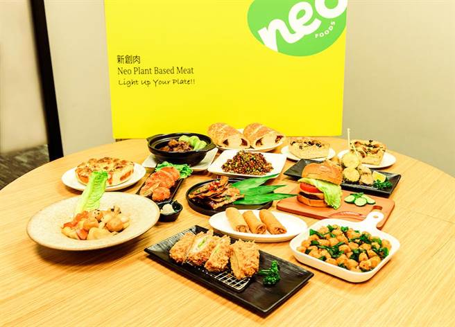 连锁餐饮与烘焙通路积极引进植物新创肉Neo foods。（大成集团提供）