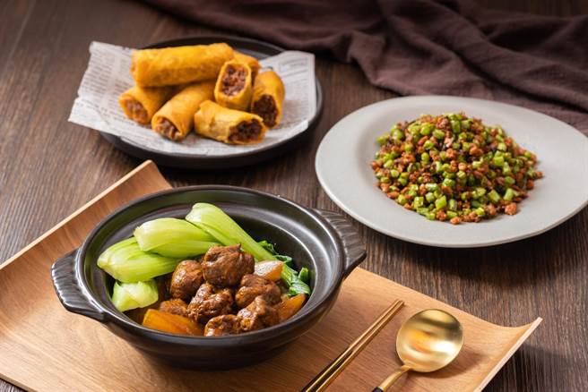 檀岛茶餐厅採用新创植物肉，价格120起至300元。（檀岛提供）