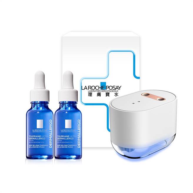 理肤宝水安心小蓝瓶 医美顏究室礼盒，momo独家限量2560元。（理肤宝水提供）