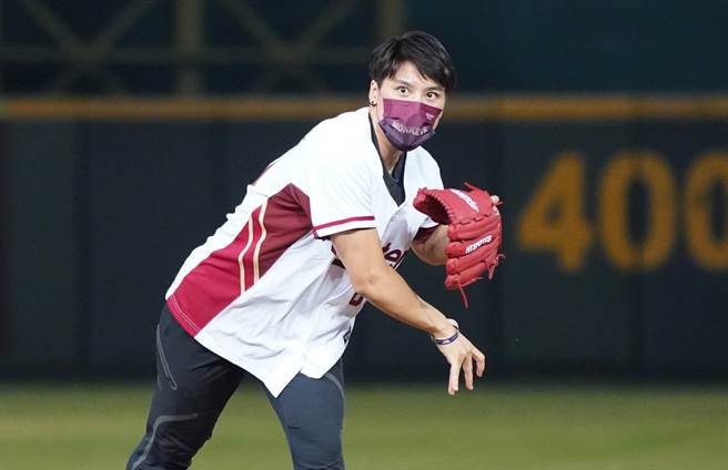 台湾「拳击女王」陈念琴。（乐天桃猿提供）