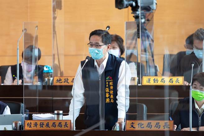 台中市政府经发局长张峯源。（台中市政府）