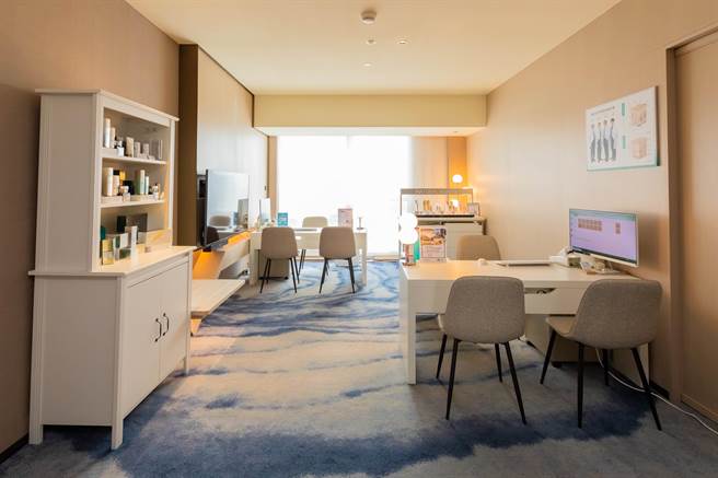 板桥希尔顿生技美学中心。（东森自然美提供）