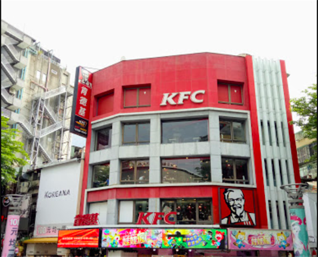 西门町最后一家肯德基「峨嵋店」宣告租约到期，已于8月底结束营业。（品牌提供）