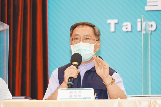 对于疫苗第二类争议，北市副市长蔡炳坤呼吁中央讲清楚游戏规则。（北市府提供／杨亚璇台北传真）