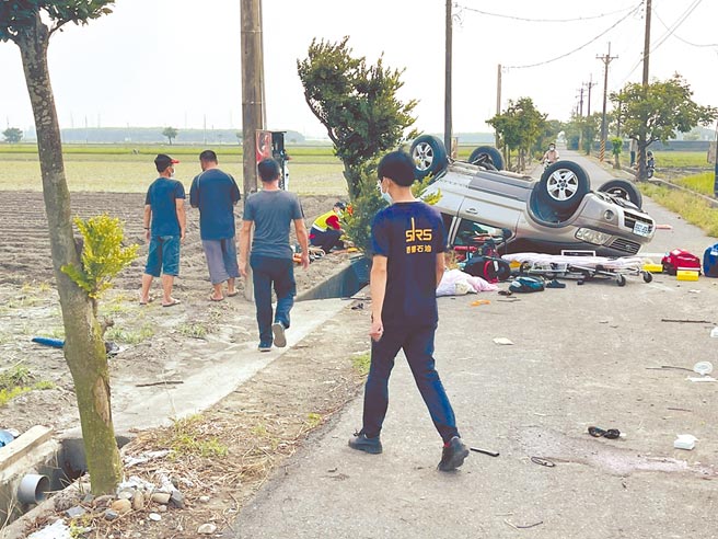 雲林縣水林鄉幼兒園林姓教保員上月27日載3個兒子外出發生車禍，大兒子、二兒子都當場傷重死亡。（本報資料照片）