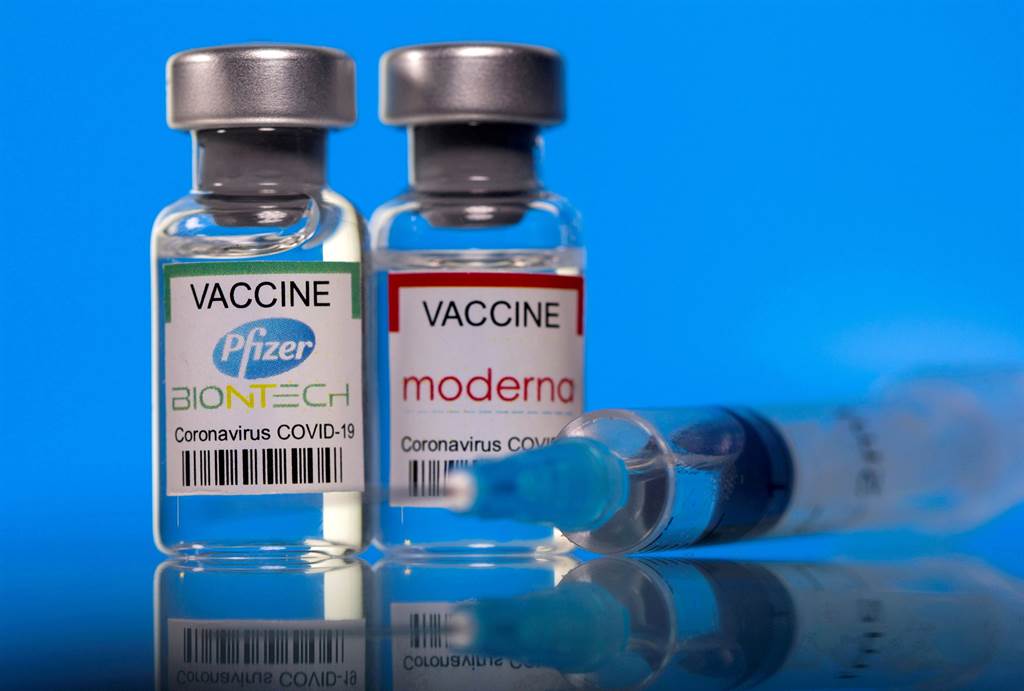 辉瑞BNT疫苗与莫德纳疫苗。（图／路透社）(photo:ChinaTimes)