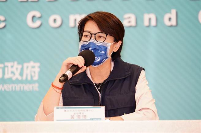 台北市副市长黄珊珊。（北市府提供）