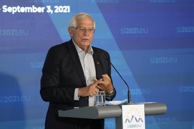 波瑞爾表示，為協助阿富汗人民，歐盟將必須與塔利班接觸，但這不代表承認其政權。（圖／美聯社）