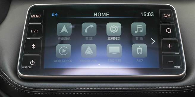 8吋智慧影音多媒体系统X-Media III。（裕隆日产提供）