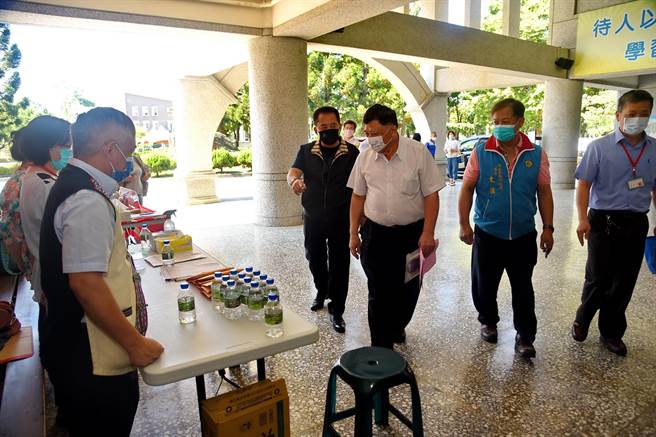 今年原住民特考中部南投考區4日在旭光高中登場。（南投縣府提供／陳淑芬南投傳真）