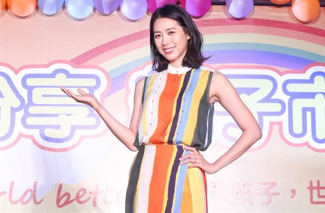 林可彤与银行副总裁武广明结婚至今４年，生下2个宝贝儿子。（图／中时资料照）