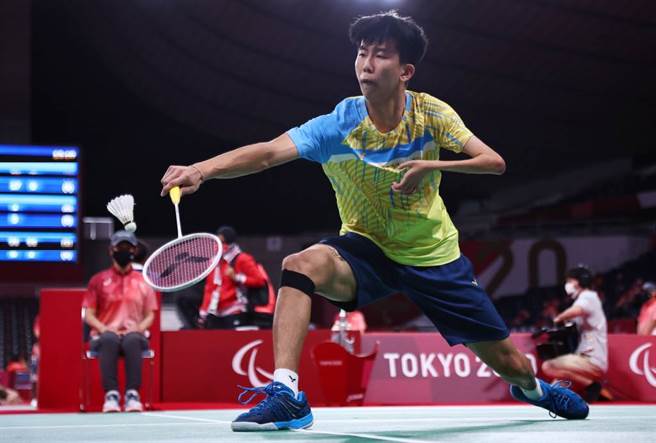 帕运台湾羽球选手方振宇。(路透)