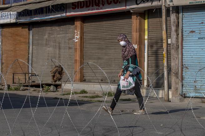 图为克什米尔地区，是印度和巴基斯坦之间的主要领土争议点。(图/美联社) 