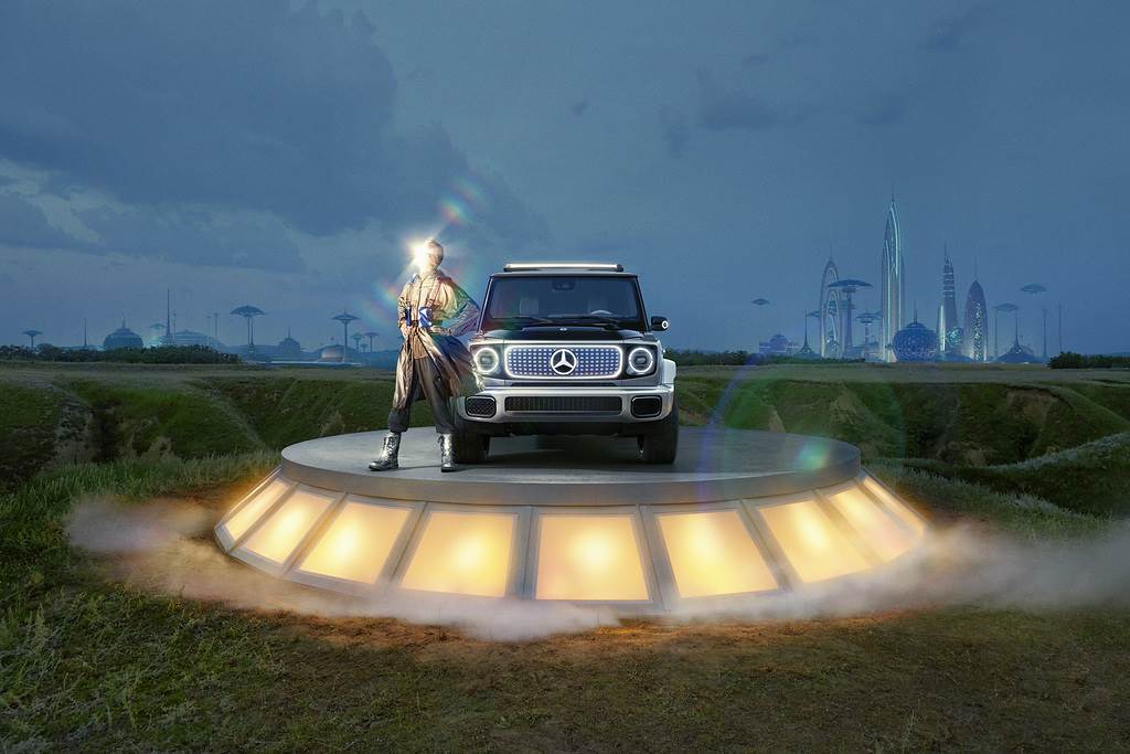 預覽未來 2025 純電 G 硬漢，Mercedes-Benz Concept EQG 亮相（圖／CarStuff）