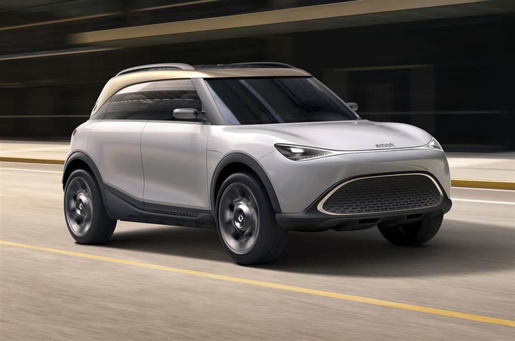 吉利與 Smart 首款合作成果、Smart Concept #1 電動小型 SUV 亮相！（圖／CarStuff）