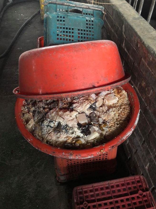 因应非洲猪瘟防疫，9月1日起至9月30日全国暂时禁用厨余喂猪，嘉义县家畜疾病防治所等单位展开全县养猪场大清查，并针对11场开罚53.6万元。（嘉义县政府提供∕吕妍庭嘉义传真）