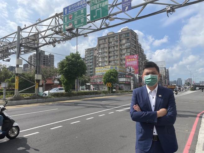 新竹市議員兼民進黨新竹市黨部主委陳建名表示，將研擬串聯發起「新竹縣市合併升格」公投。（陳建名提供／陳育賢新竹傳真）