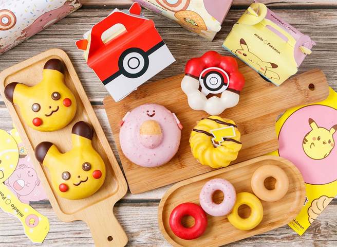 Mister Donut再次推出宝可梦造型甜甜圈。（Mister Donut提供）