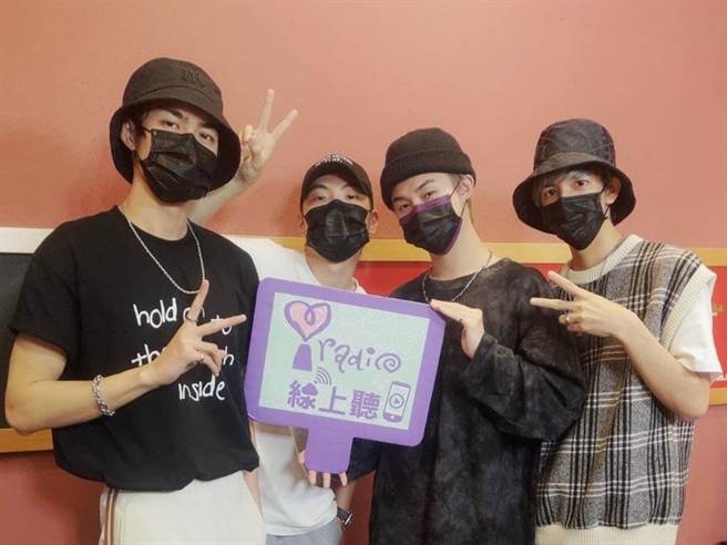 男團C.T.O轉戰廣播界。（創造力娛樂提供）