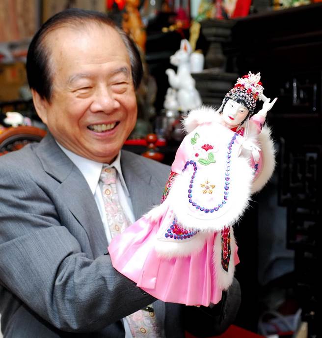 国宝级布袋戏大师、云林县新兴阁传人锺任壁辞世，享寿90岁。（云林县政府提供／张朝欣云林传真）
