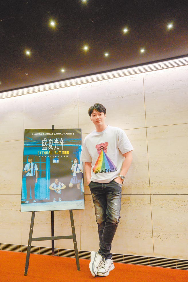 張睿家日前出席《盛夏光年》映後活動。（前景娛樂提供）