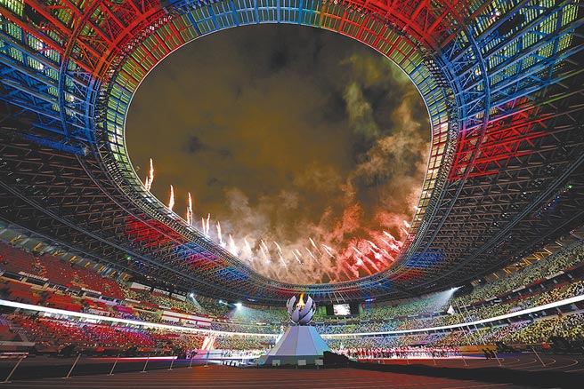 東京帕運昨晚舉辦閉幕典禮。（路透）