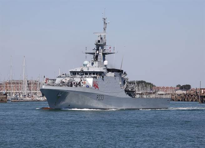 英国皇家海军新型巡逻舰艇「添马舰」（HMS Tamar）。（达志影像／shutterstock提供）
